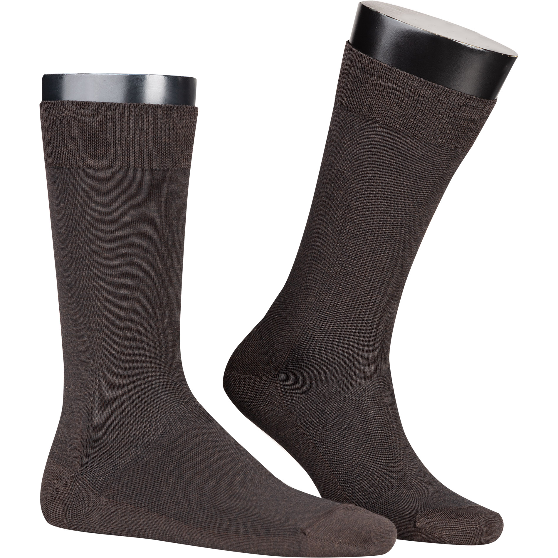 KUNERT Men Herren Socken braun Baumwolle unifarben