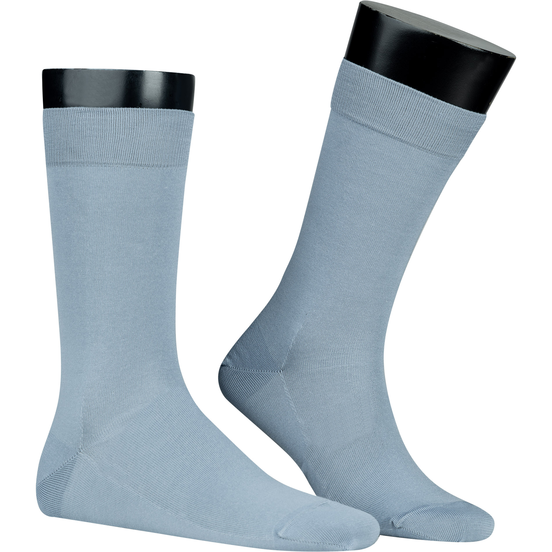 KUNERT Men Herren Socken blau Baumwolle unifarben