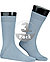 Socken, mercerisierte Baumwolle, bleu - hellblau
