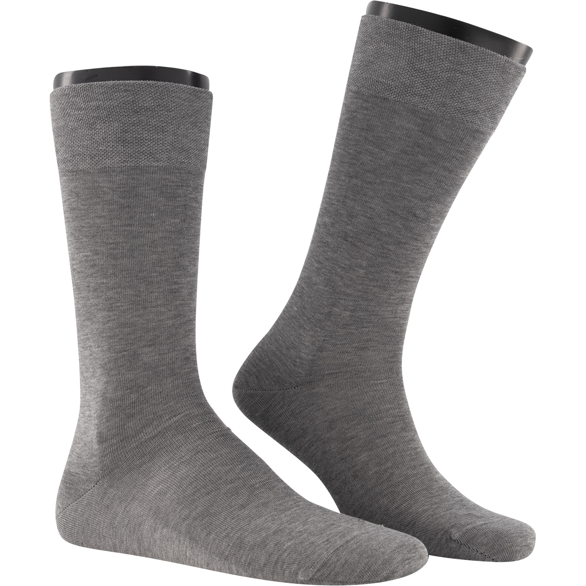 Falke Herren Socken grau Baumwolle & Mix unifarben