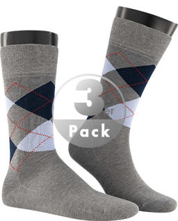 Stylingtipps Beschreibungsbild von Burlington Socken Manchester 3er Pack 21088/3615