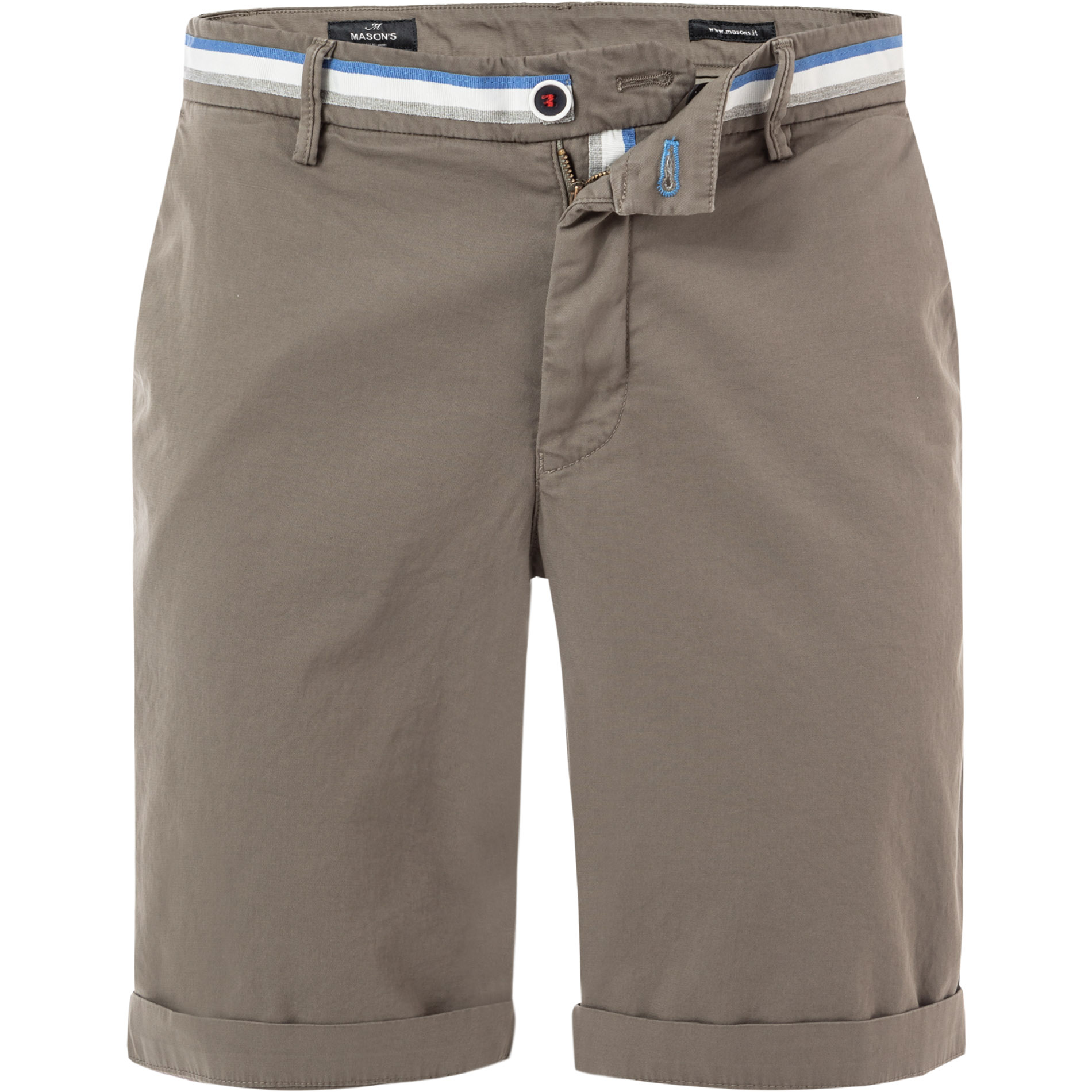 Mason's Herren Bermudashorts braun Baumwolle