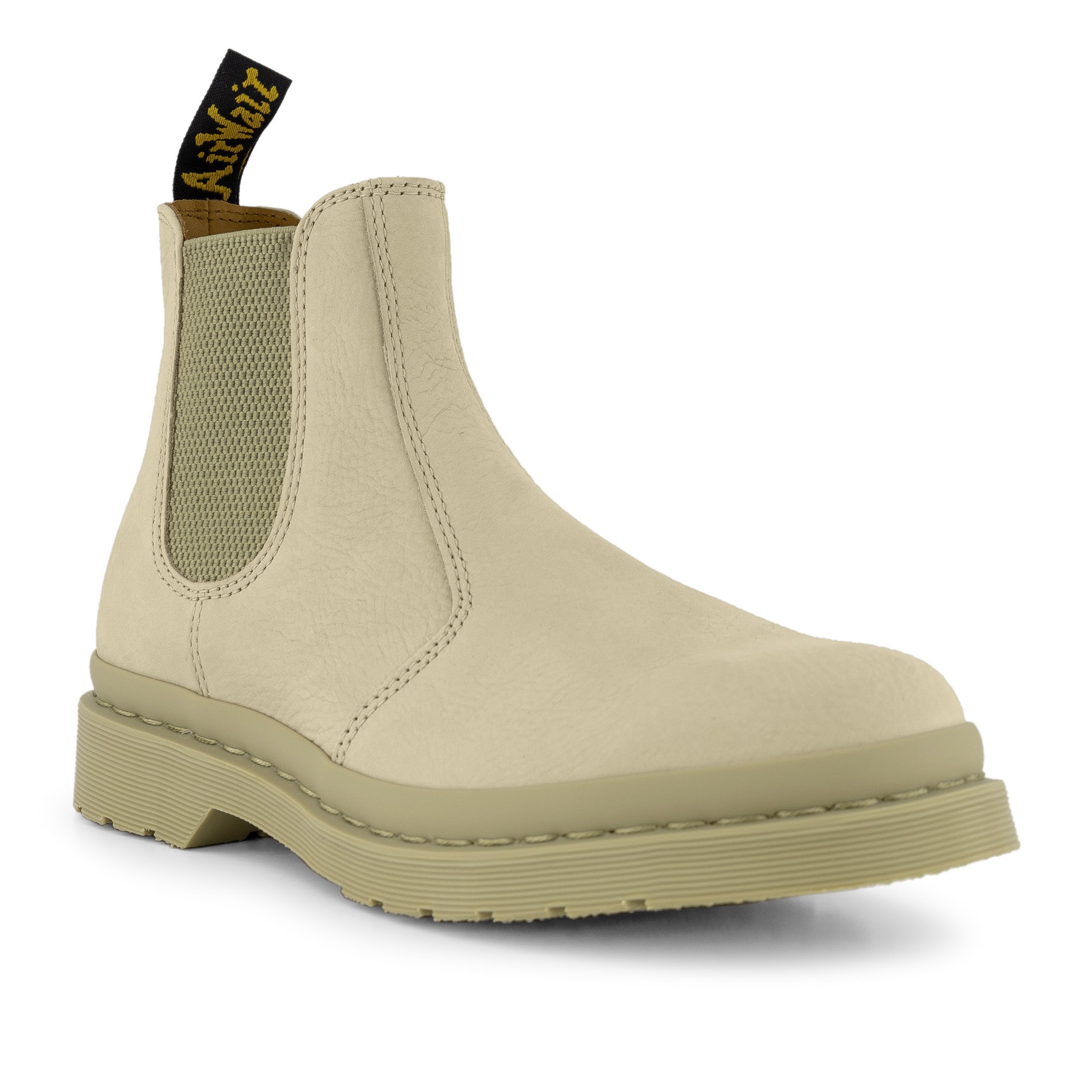 Dr. Martens Herren Chelsea Boots beige Veloursleder