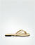 Zehensandalen im filigranen Design - creme
