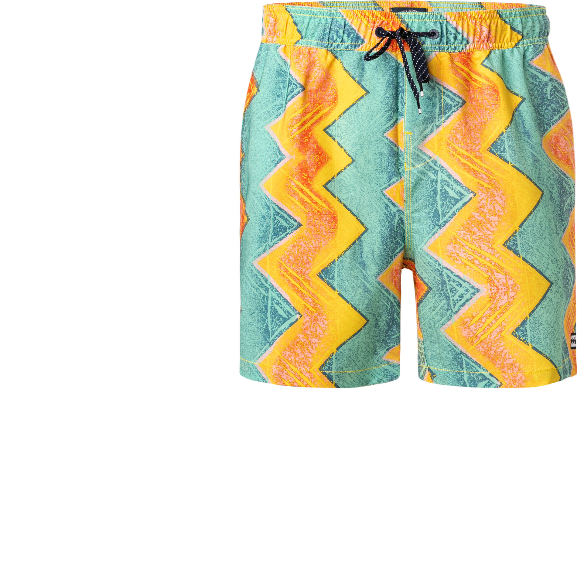 BILLABONG Herren Boardshorts gelb Mikrofaser gemustert