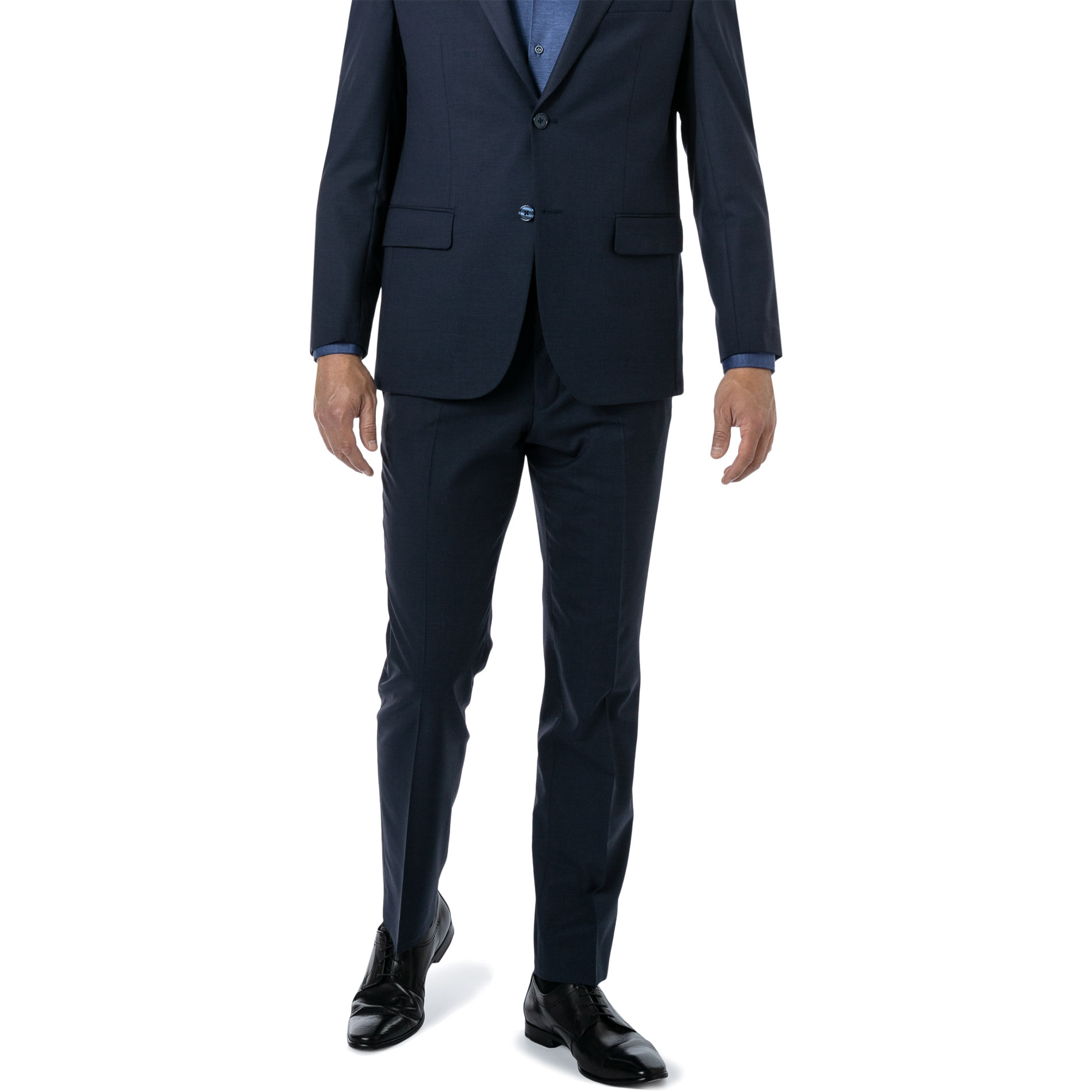 HECHTER PARIS Herren Hose blau