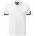 Polo-Shirt, Slim Fit, Baumwoll-Piqué, weiß - weiß