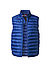 Steppweste, Mikrofaser wasserabweisend, blau - blau