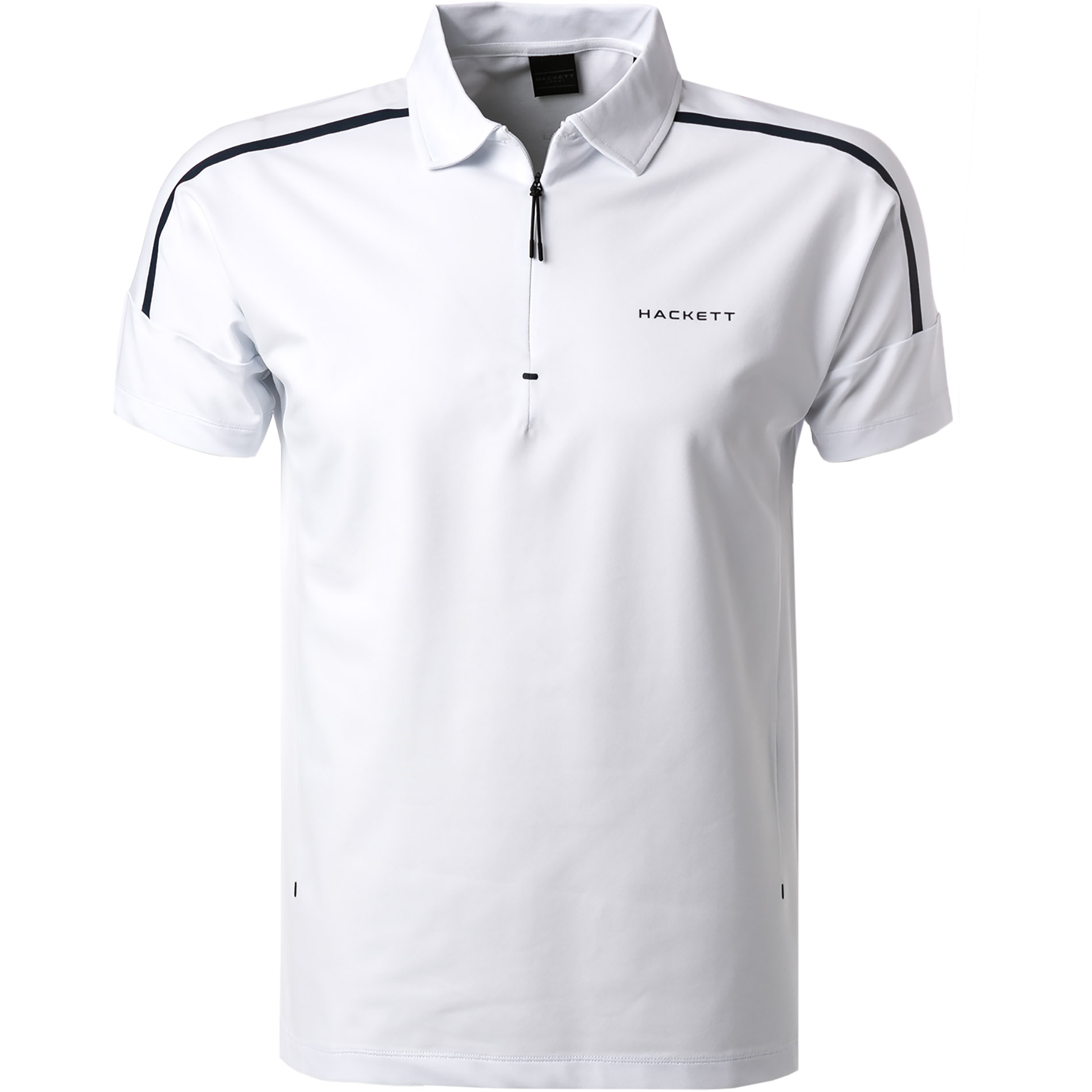 HACKETT Herren Polo-Shirt weiß Slim Fit