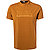 T-Shirt, Baumwolle, cognac - cognac