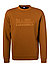 Sweatshirt, Baumwolle, cognac - cognac