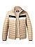 Steppjacke, Mikrofaser wasserabweisend, beige - beige