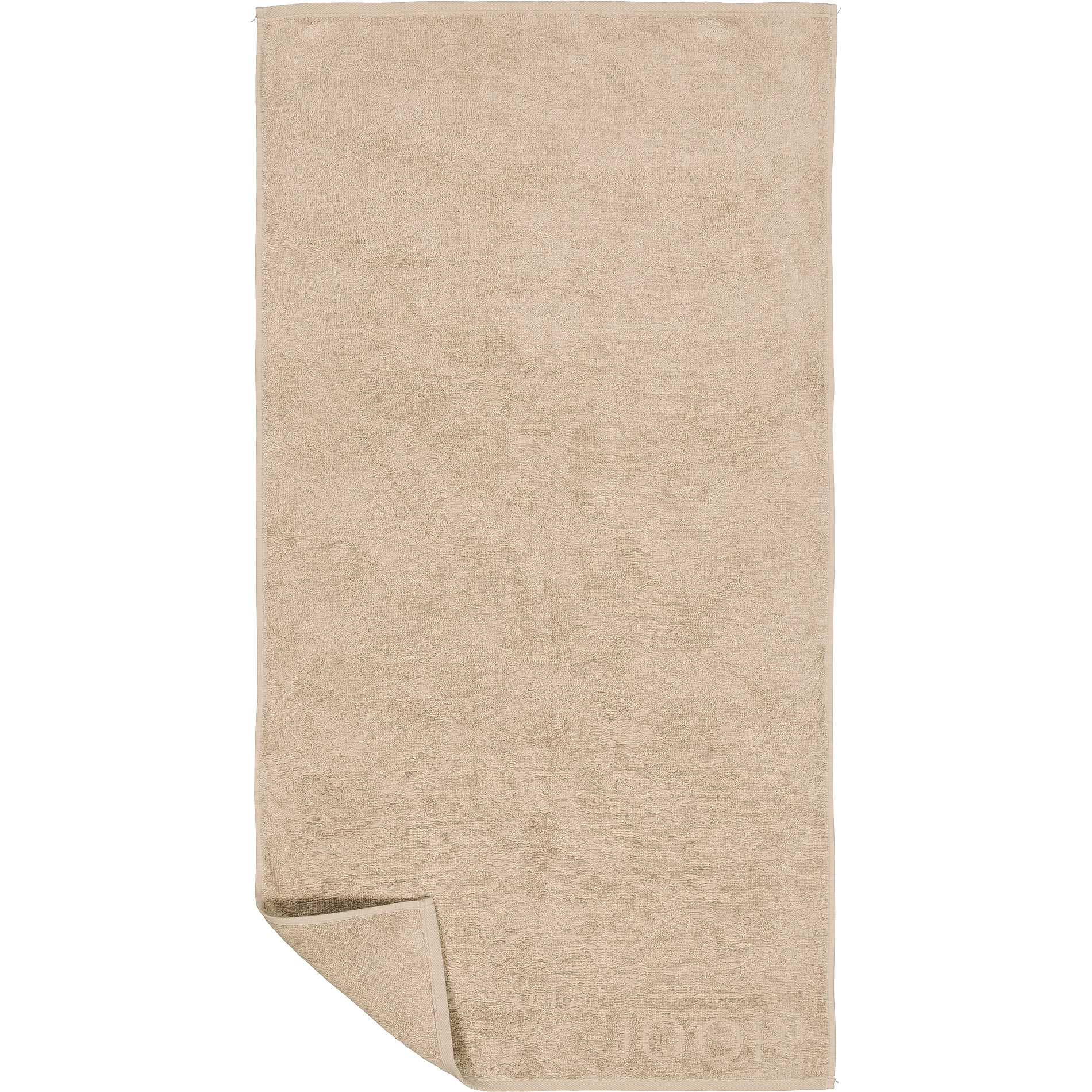 JOOP! Herren Duschtuch beige Baumwolle & Mix unifarben