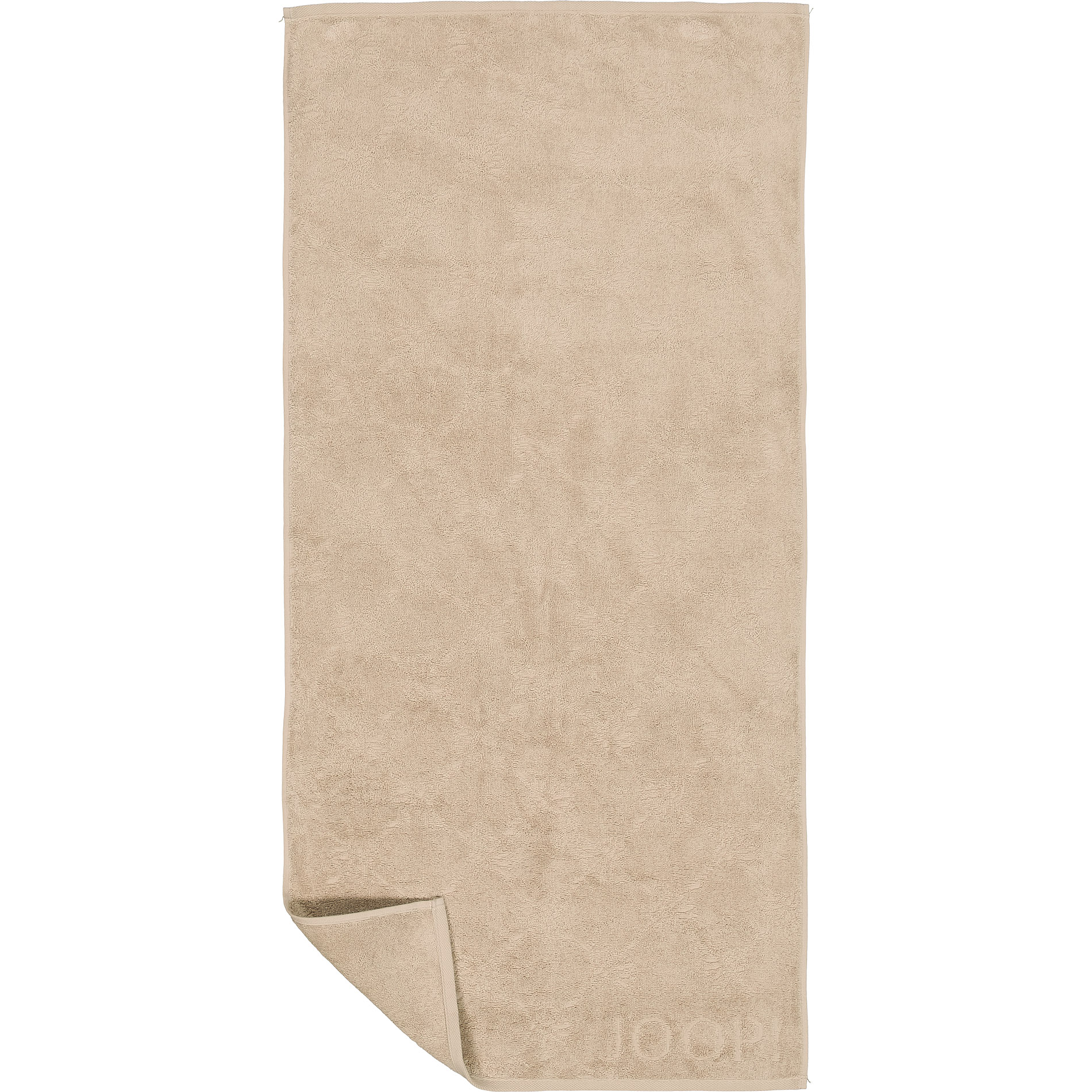 JOOP! Herren Handtuch beige Baumwolle & Mix unifarben