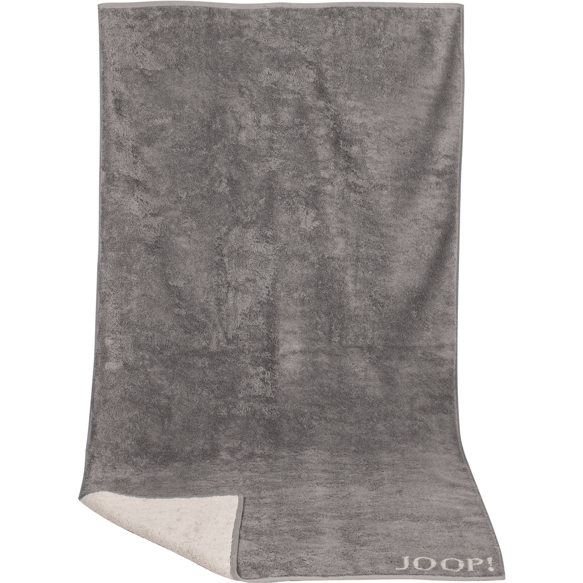 JOOP! Herren Duschtuch grau Baumwolle & Mix
