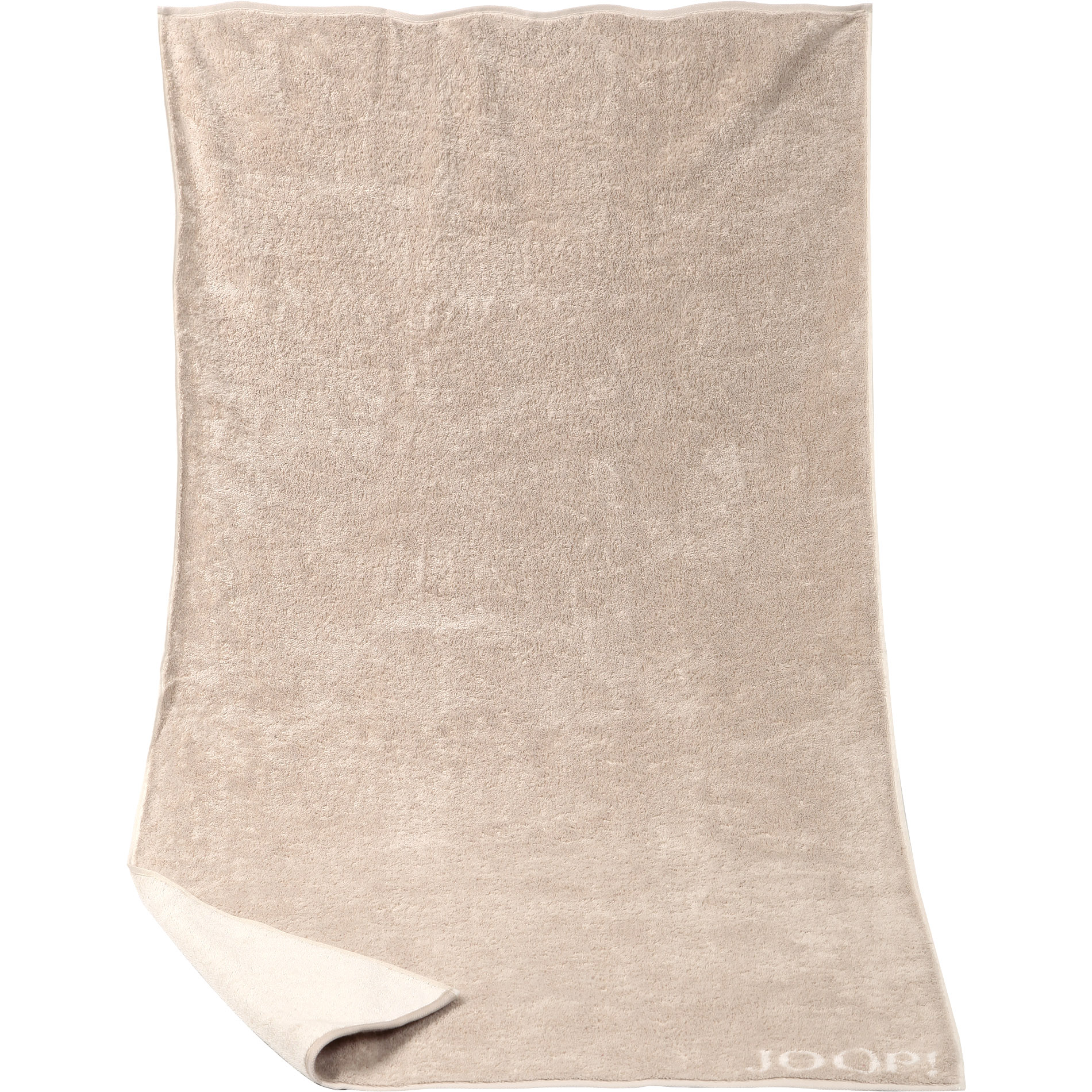JOOP! Herren Handtuch beige Baumwolle & Mix unifarben