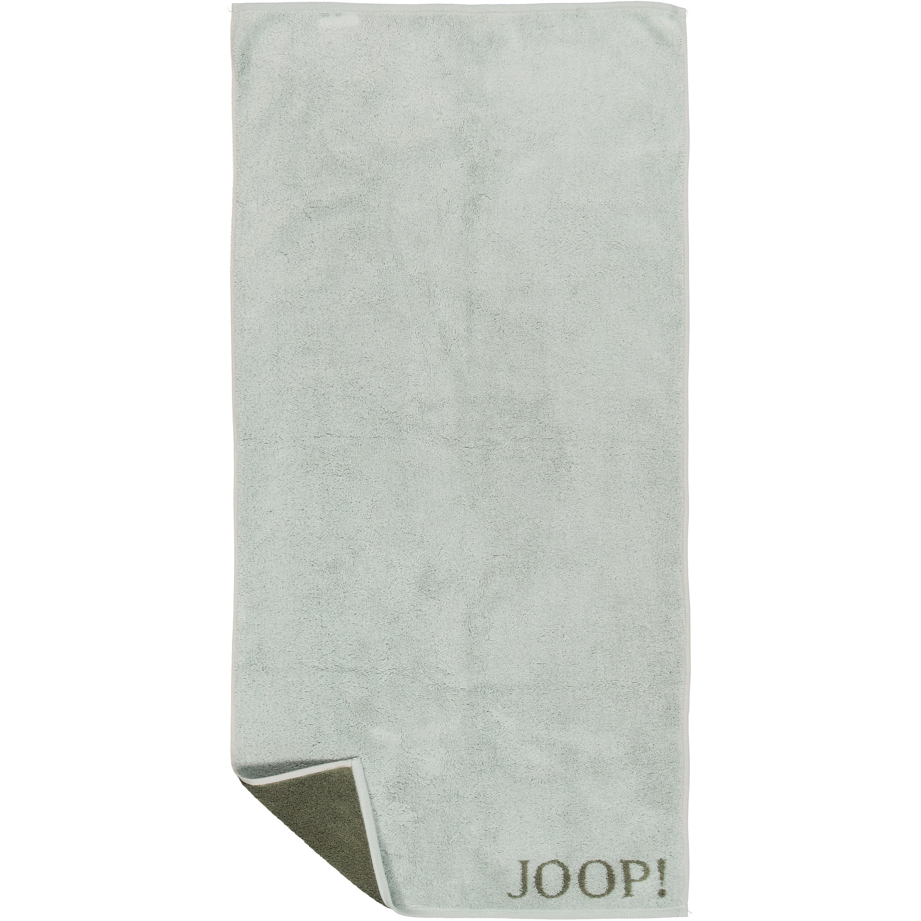 JOOP! Herren Handtuch grün Baumwolle & Mix unifarben