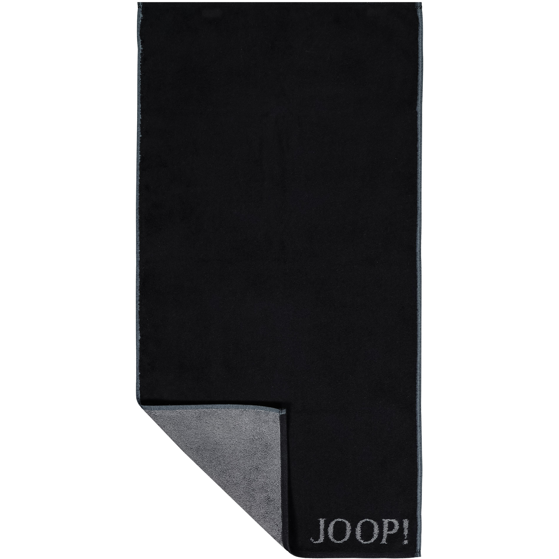 JOOP! Herren Gästetuch schwarz Baumwolle & Mix unifarben