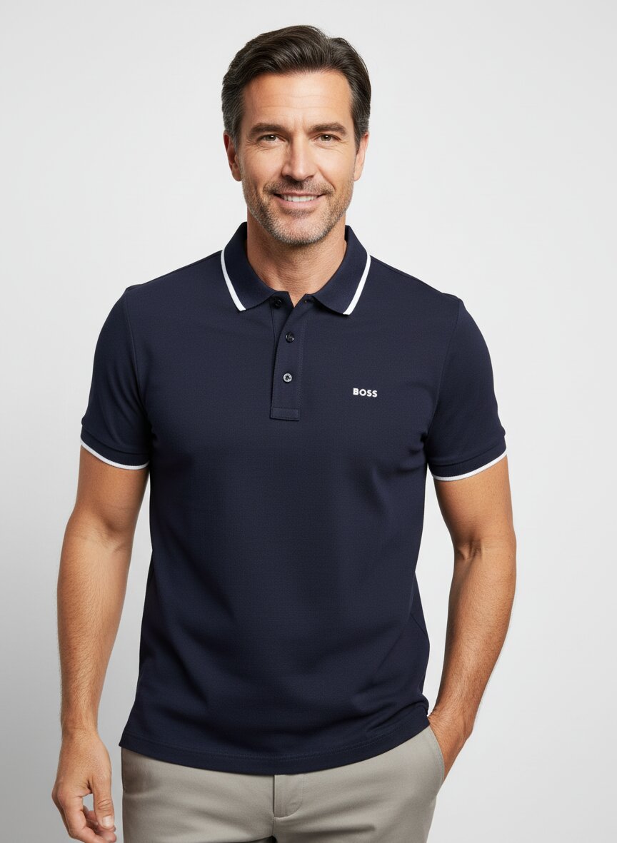 BOSS Black Polo-Shirt Parlay 50494697/404 Image 1
