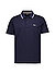 Polo-Shirt, Baumwoll-Piqué, dunkelblau - dunkelblau