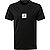 T-Shirt, Regular Fit, Bio Baumwolle, schwarz - schwarz