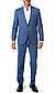 Anzug, Regular Fit, Schurwolle Super110 , blau - blau