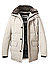 Steppjacke, Mikrofaser wasserabweisend, creme - creme