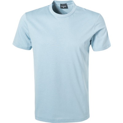 T-Shirt Baumwolle pastellblau