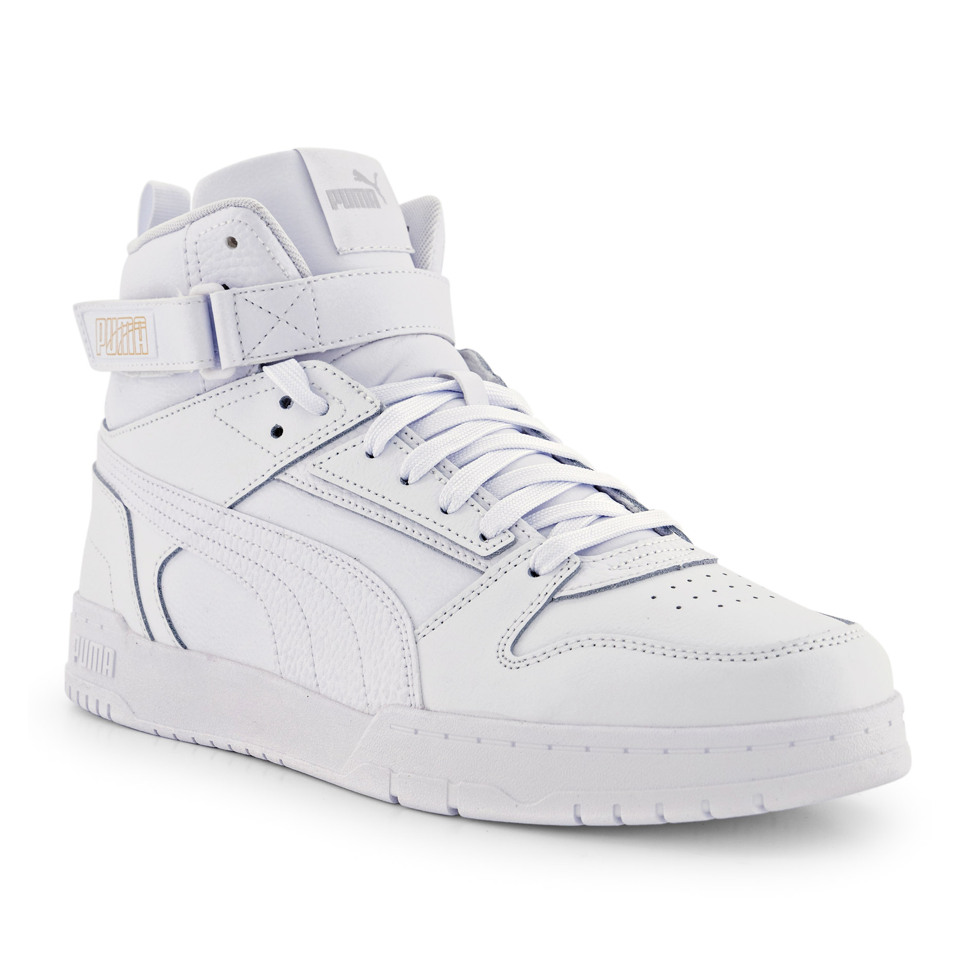 PUMA Herren Sneaker weiß Glattleder