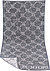 Handtuch, 50 x 100 cm, graphit gemustert - graphit