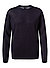 Pullover, Wolle, nachtblau - nachtblau