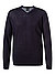 Pullover, Wolle, nachtblau - nachtblau