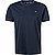 T-Shirt, Classic Fit, Baumwolle, navy - navy