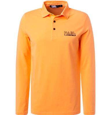 Polo-Shirt, Baumwoll-Jersey, orange