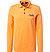 Polo-Shirt, Baumwoll-Jersey, orange - orange