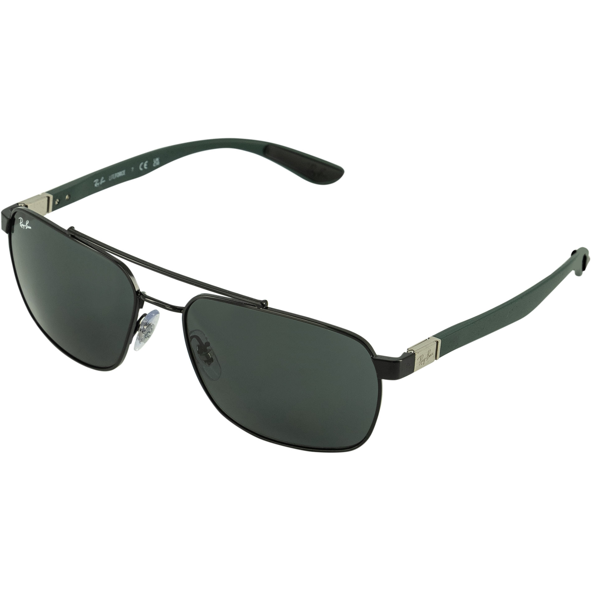 Ray Ban Herren Sonnenbrille schwarz Metall