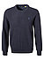 Pullover, Baumwolle, blau - navy
