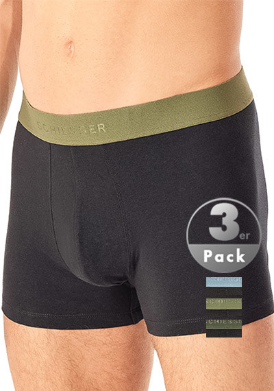 Schiesser Shorts 3er Pack 180194/909