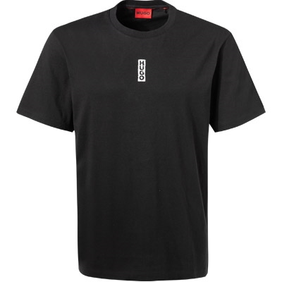 T-Shirt Baumwolle schwarz