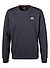 Sweatshirt, Baumwolle, navy - navy