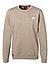 Sweatshirt, Baumwolle, sand - sand