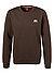 Sweatshirt, Baumwolle, braun - braun