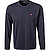 Longsleeve, Regular Fit, Baumwolle, marine - marineblau
