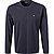 Longsleeve, Regular Fit, Baumwolle, marine - marineblau