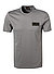 T-Shirt, Baumwolle, grau - grau