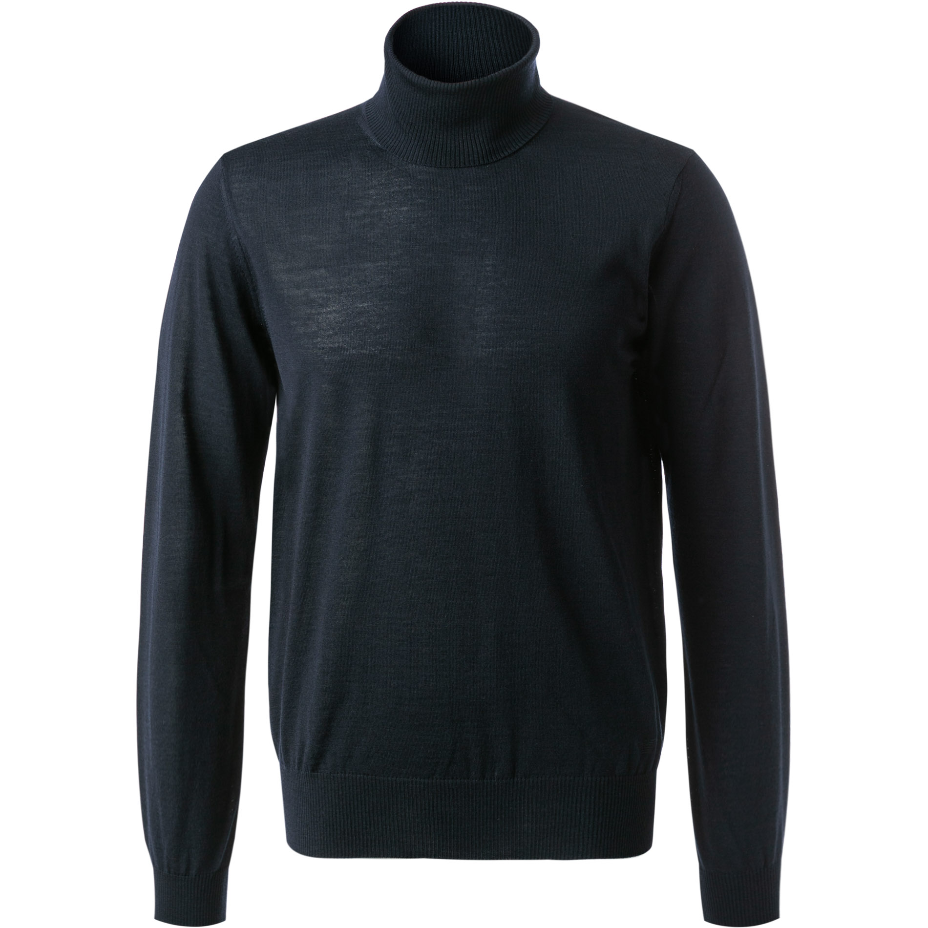EMPORIO ARMANI Herren Rollkragenpullover blau unifarben