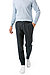 Bundfaltenhose Turin, Slim Fit, Baumwolle-Schurwolle, nachtblau - nachtblau