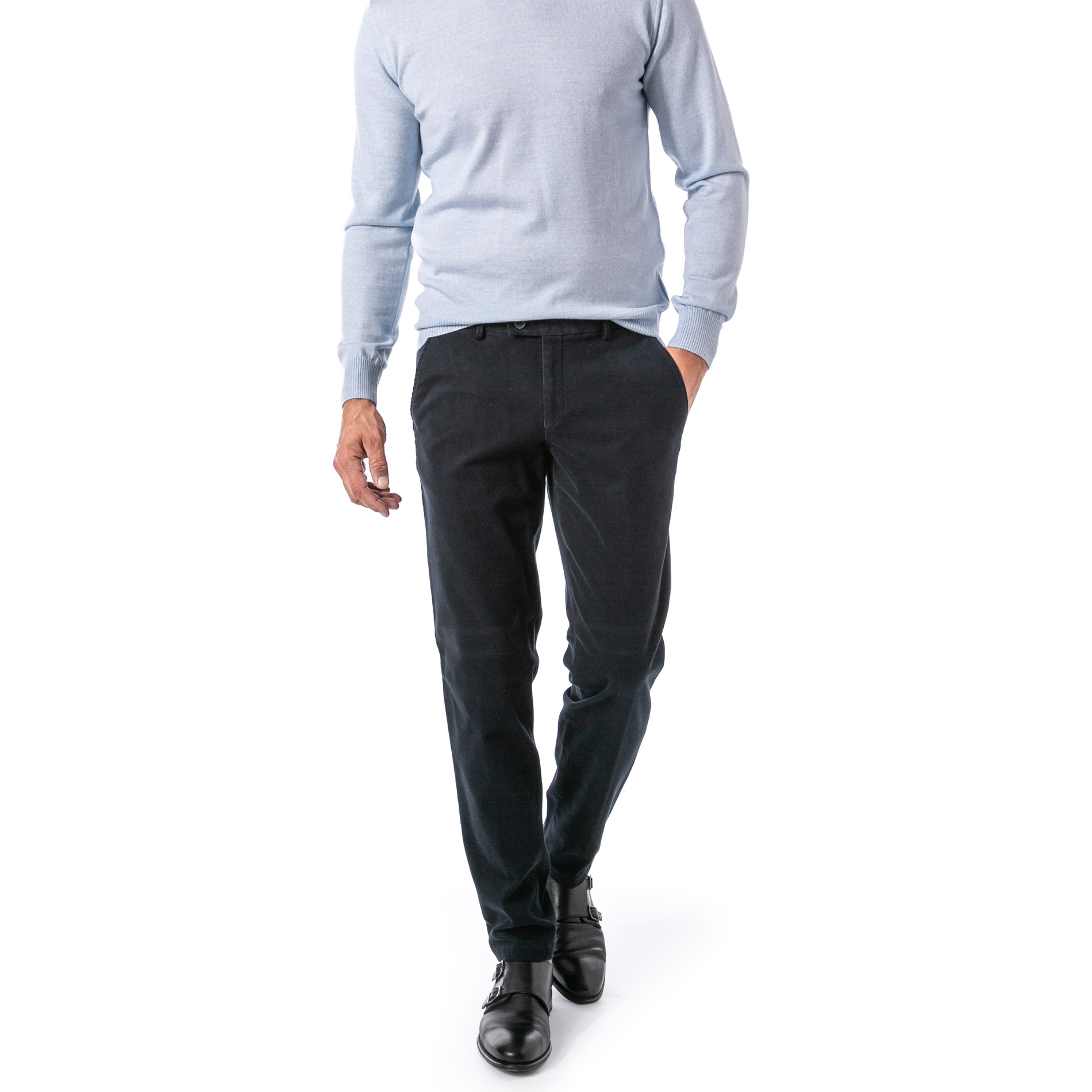 HILTL Herren Hose blau
