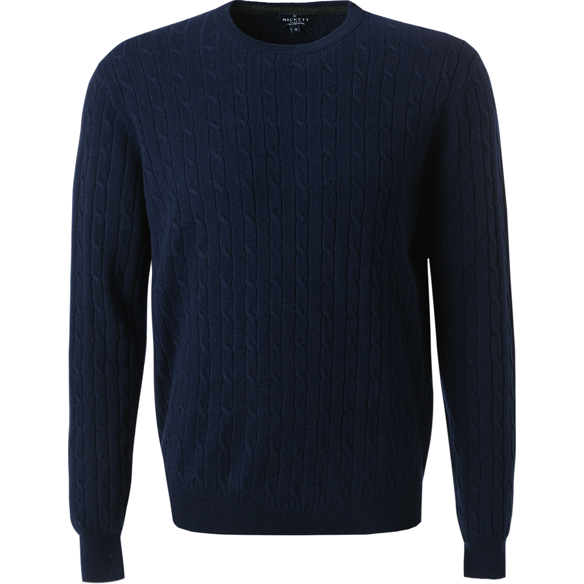 HACKETT Herren Pullover blau unifarben