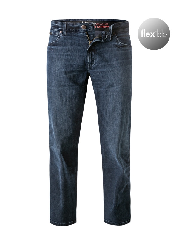 Jeans Texas Straight Fit Baumwolle T400® dunkelblau